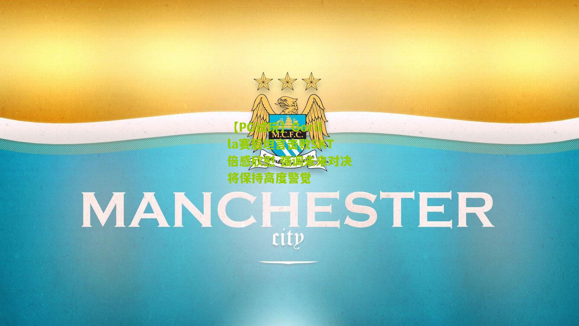 Gorilla赛后坦言击败SKT倍感欣慰 强调未来对决将保持高度警觉